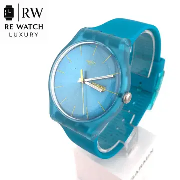 7-4413 Swatch 블루 손목시계