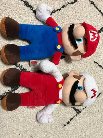 마리오 파이어마리오 봉제 인형