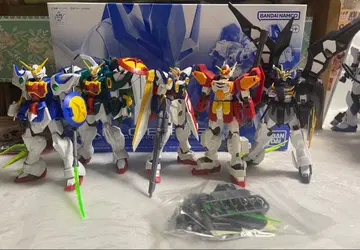 건담 W 프라모델 세트