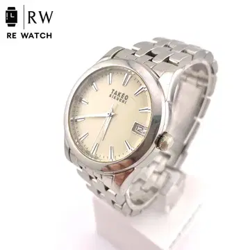 7-3078 TAKEO KIKUCHI TK-2026 아날로그 손목시계