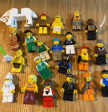 LEGO 정품 미니 피규어 20 파라오 나체 부족 마을 사람들 말