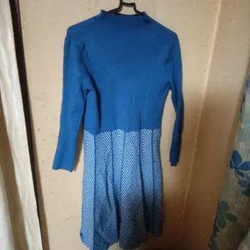 breckenridge 파랑 니트 원피스 긴팔