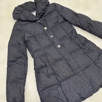 새상품급 페루 다운 코트 온워드 카시야마 비쥬 기모 M 상당 옷깃