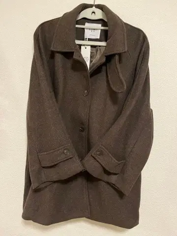 코트 다크 브라운