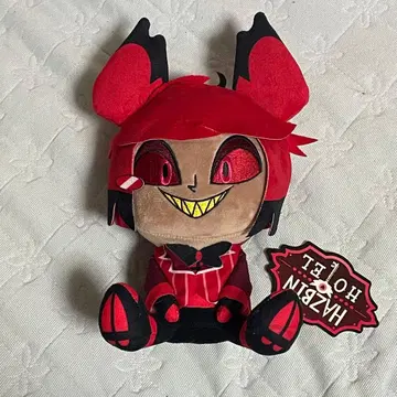 해즈빈 호텔에 오신 것을 환영합니다 앉은 봉제 인형 알래스터