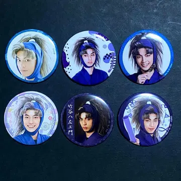 닌뮤 타케야 하치자에몬 캔뱃지 세트