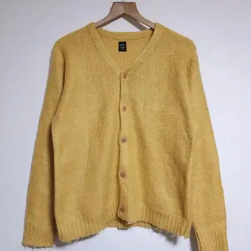 타운크라프트 모헤어 혼방 가디건 엘보