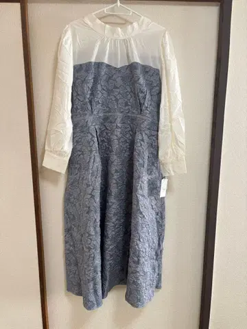 쿠레트 clette 마틀라세 꽃무늬 도킹 원피스