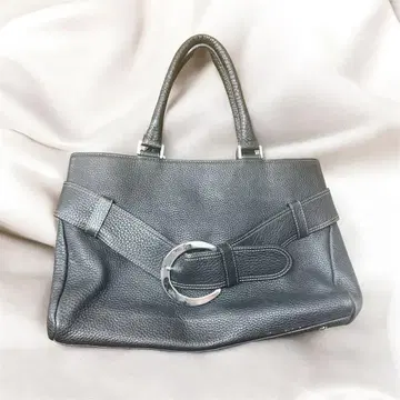 [ 컨디션 최상 ] 키타무라 핸드백 가죽 블랙 포멀 kitamura