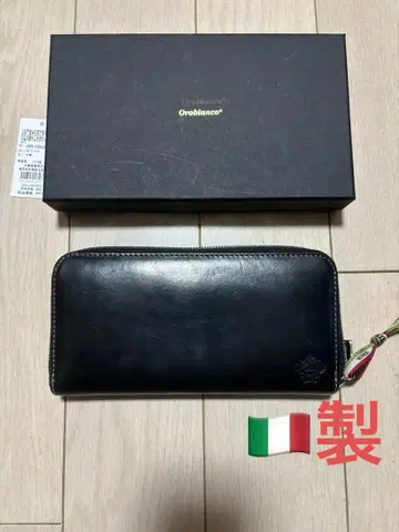 [새상품급] 오로비안코 Orobianco 지갑 장지갑 이탈리아제 소가죽
