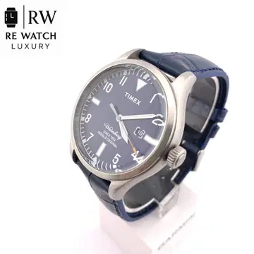 7-3748 TIMEX The Waterbury 14N 손목시계 네이비