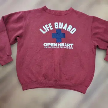 RADIANT LIFE GUARD 맨투맨 L 구제 의류!