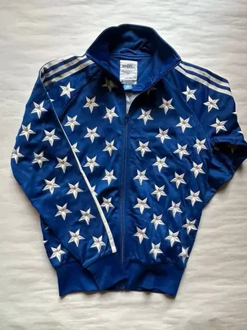 아디다스 제레미 스콧 별 패턴 트랙 자켓 095 사이즈