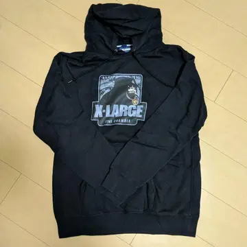 X-LARGE 블랙 후드티 XL