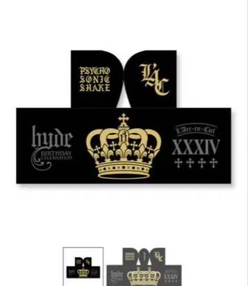 L'Arc-en-Ciel LIVE 2025 후드 부착 타월