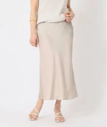 Deuxieme Classe 빈티지 새틴 스커트