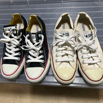CONVERSE ALL STAR 로우컷 스니커즈 2족 세트