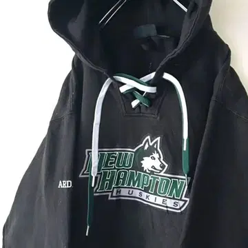 pennant 뉴햄프턴 자수 맨투맨 후드티 L 블랙 구제 의류