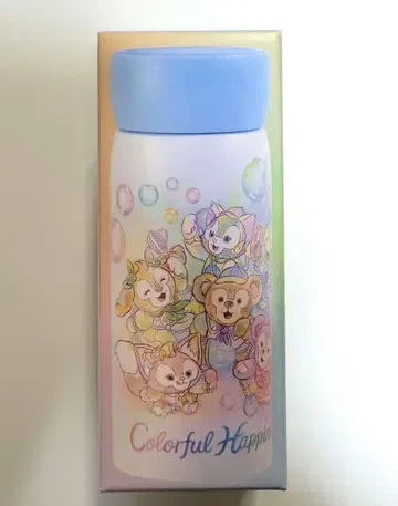 디즈니 더피 스테인리스 소재 휴대용 보온병 0.34L