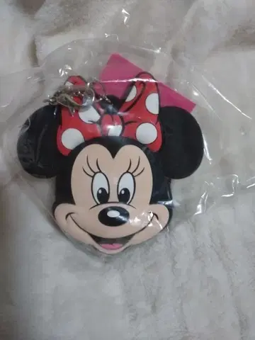 디즈니 미니 마우스 백참 코인 케이스 키링 실리콘