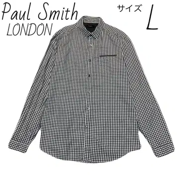 폴스미스 Paul Smith LONDON 긴팔 셔츠 L 체크 무늬