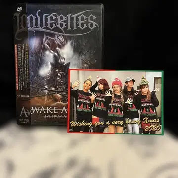 LOVEBITES/AWAKE AGAIN/DVD/사인 포스카 첨부