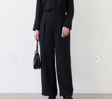 북유럽 생활 잡화점 마음을 감싸는 블랙 포멀 팬츠 T 사이즈