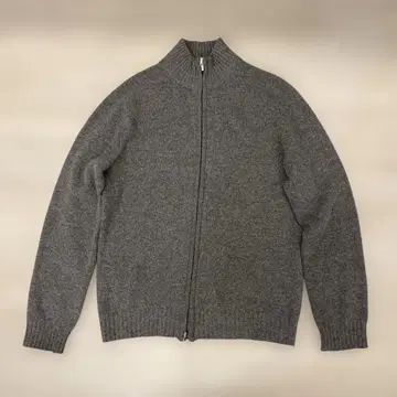이탈리아제 zanieri 자니에리 더블 지퍼 울 캐시미어 니트 스웨터
