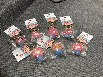 EXPO2025 산리오 미야쿠미야쿠 클리어 키링 전 7종 컴프