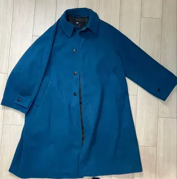 울리테크 루즈 A 라인 스텐카라 코트