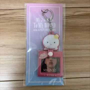 aespa 사진 스탠드 키링 윈터