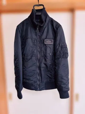 [ 구제 의류 ] ALPHA 후디드 리브 자켓