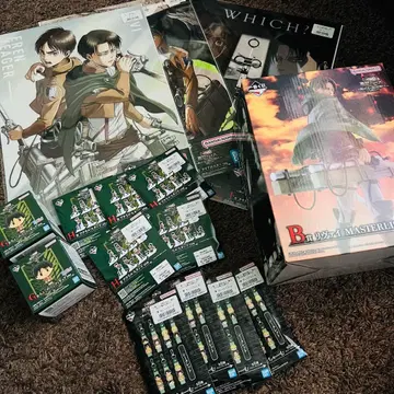 제일복권 진격의 거인 B상 리바이 피규어