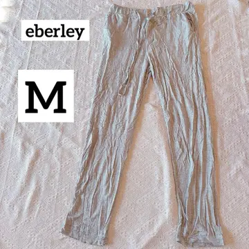 eberley [ M ] 조거 팬츠 스웨트 팬츠 얇은 소재 그레이