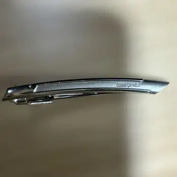 꼼사맨 넥타이핀 실버 아치형