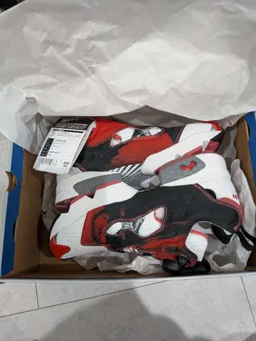 Reebok Instapump Fury 화이트/레드