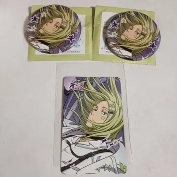 사카모토 데이즈 데코라 카미카마리 캔뱃지 특전 카드 세트