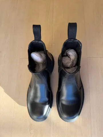 닥터마틴 첼시 부츠 사이드 고 블랙 모노크롬 24cm