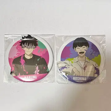 괴수 8호 호시나 나루미 신주쿠 마루이 페인트 스타일 100mm 캔뱃지