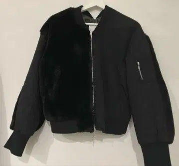 LOVELESS 스플릿 보아 MA-1 블랙 36