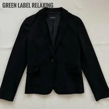 GREEN LABEL RELAXING CR 노라펠 자켓 블랙