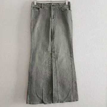 s0702 [ 미쉘클랑 ] 벨 보텀 부츠컷 팬츠 얕은 밑위