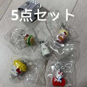 헬로키티 아메리칸 디자인 메지루시 액세서리 5개 세트