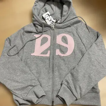 I L L GO 그레이 집업 후드티