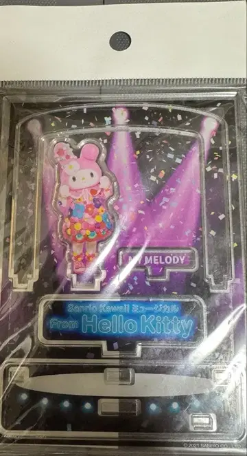 마이멜로디 아크릴 스탠드 미라클 기프트 퍼레이드