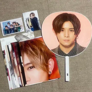 Hey! Say! JUMP 야마다 료스케 굿즈 묶음 판매 부채 사진 핀업