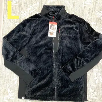 새상품 워크맨 플리스 L 사이즈 블랙 다이아 플리스 안감 알루미늄 자켓
