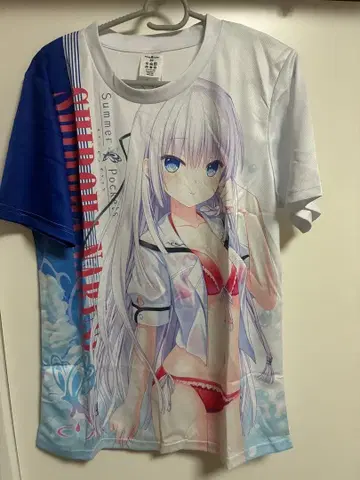 Summer Pockets 나루세 시로하 풀그래픽 티셔츠