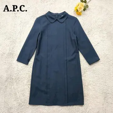 A.P.C. 아페쎄 라운드 칼라 울 원피스 여성용