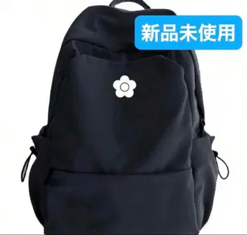 디지 패턴 블랙 백팩 미사용 새상품